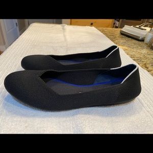 Rothy’s – Black – The Flat – Size 10.5 – $90.00